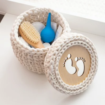 koszyk na kosmetyki dla dzieci